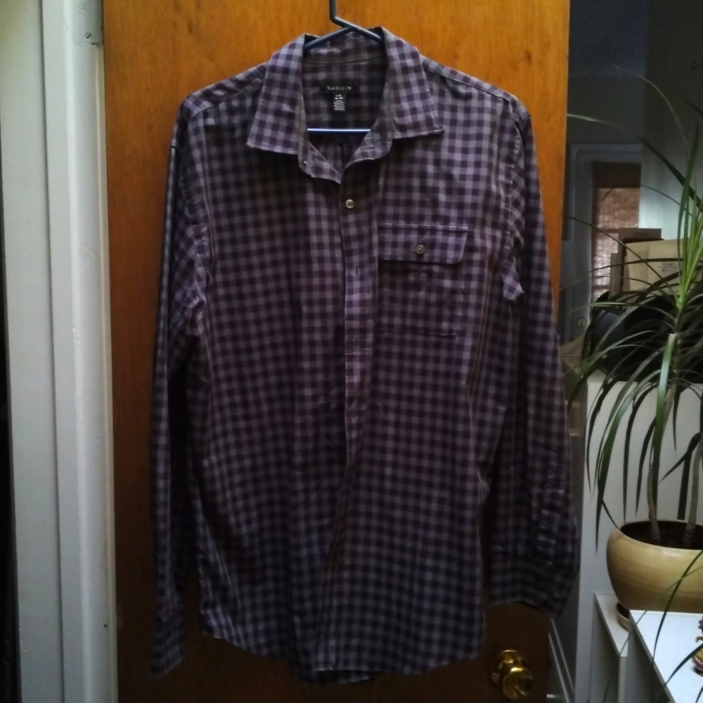 Van Heusen Long Sleve Button Dress Shirt Size L